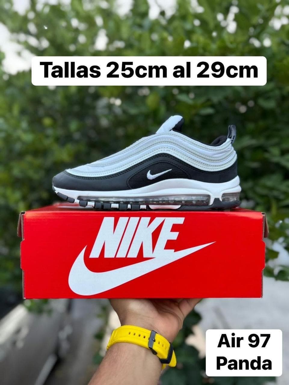 Tenis Nike Air Max 97 Panda