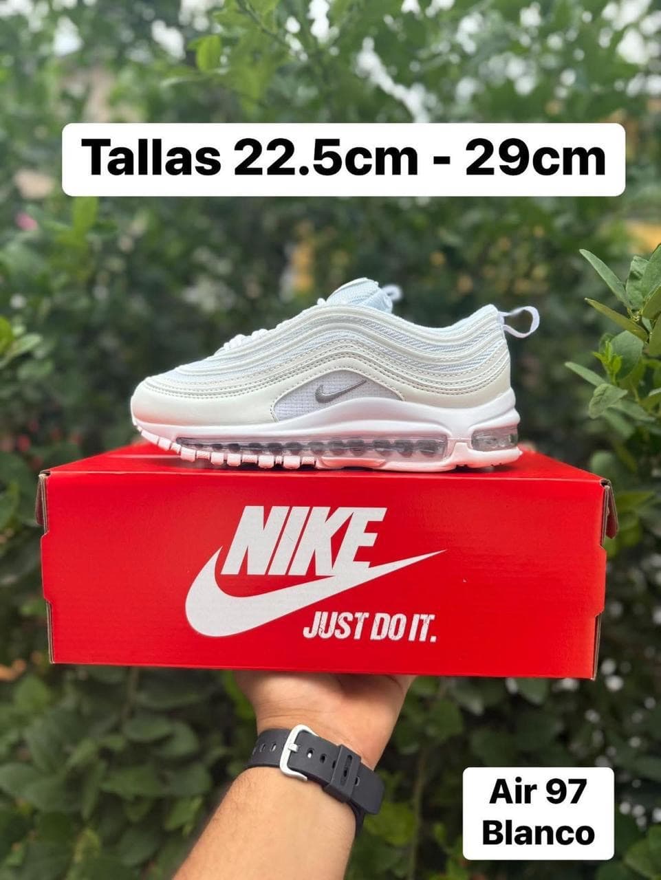 Tenis Nike Air Max 97 Blanco